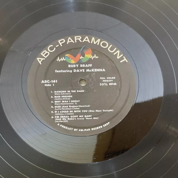 Ruby Braff (Vinyl, 1956) ABC Paramount ABC 141 VG+ RECORD ONLY Dave McKenna LP - Picture 3 of 6